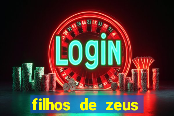 filhos de zeus mitologia grega